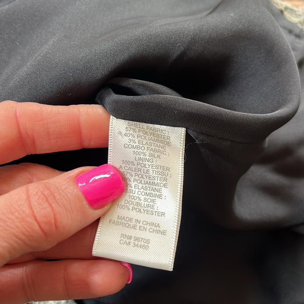 Rebecca Taylor Python Print Cap Sleeve Dress - image 6